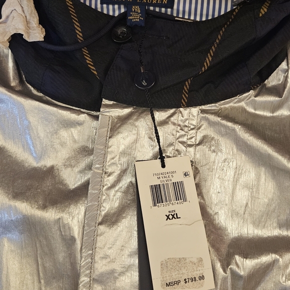 POLO RALPH LAUREN Rain Jacket Men's $800 Retail SIZE 2XL NEW - Picture 3 of 8